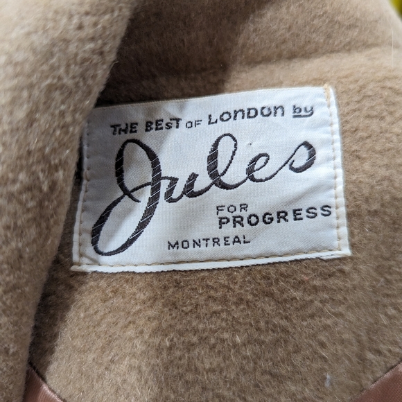 Vintage Wool & Mohair Camel Peacoat - Picture 7 of 12